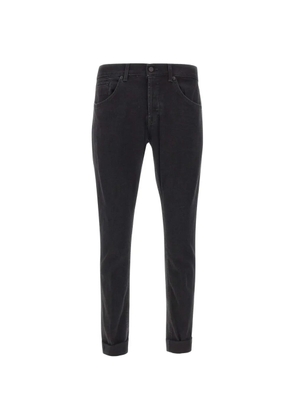 DONDUP George five-pocket logo jeans - Black