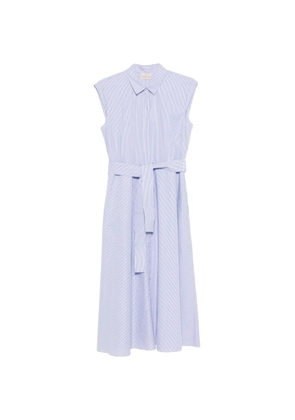 Marella striped midi dress - Blue