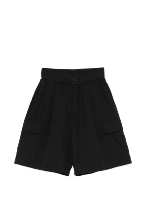IMPERIAL drawstring cargo shorts - Black