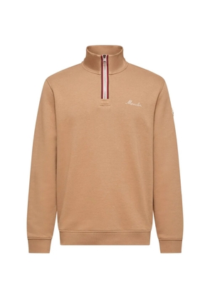 Moncler high-neck sweatshirt - Neutrals