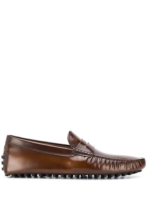 Tod's Gommino driving loafers - Brown