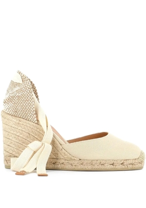 Castañer 90mm round-toe espadrilles - Neutrals