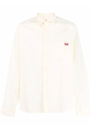 Diesel embroidered logo shirt - Yellow