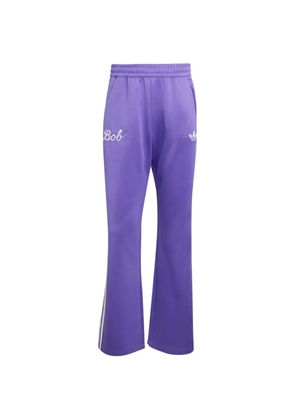 adidas x Bob Marley side-stripes flared trousers - Purple