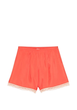 Forte Forte lace shorts - Red