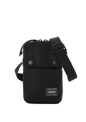 Porter-Yoshida & Co. flap pocket shoulder bag - Black