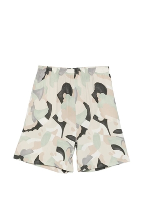 AMARÁNTO print pocket shorts - Neutrals
