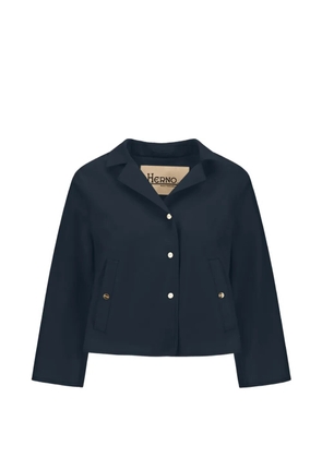 Herno buttoned collar jacket - Blue