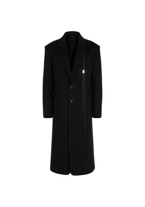 Ann Demeulemeester button-fastening coat - Black