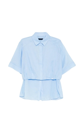 Juun.J layered shirt - Blue