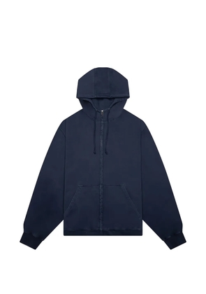Maison Margiela zip-up hoodie - Blue