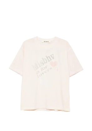 MISBHV printed T-shirt - Neutrals