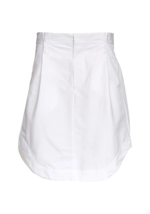 Victoria Beckham A-line midi skirt - White