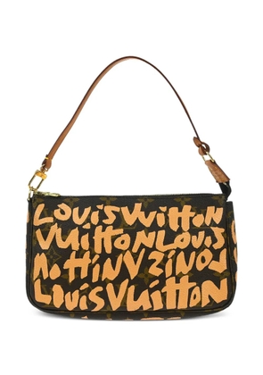 Louis Vuitton Pre-Owned 2001 logo-print shoulder bag - Brown