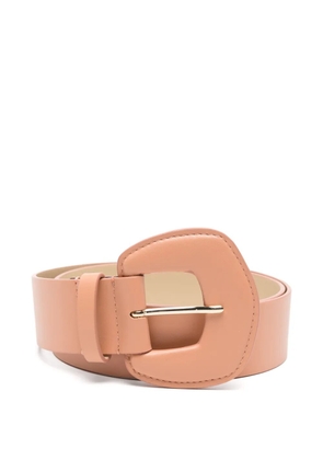Niu covered buckle belt - Pink