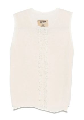 Uma Wang sleeveless top - Neutrals