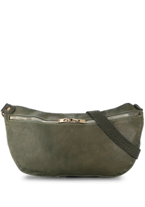 Guidi contrast stitching belt bag - Green