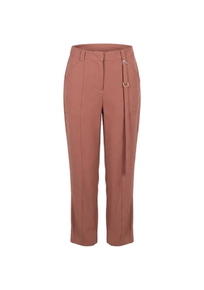 Patrizia Pepe pocket straight trousers - Brown