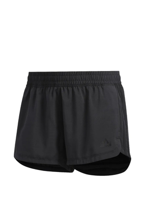 adidas Pacer 3-stripes elasticated-waistband shorts - Black