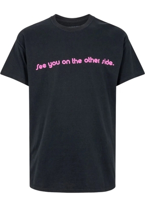 Travis Scott graphic-print T-shirt - Black