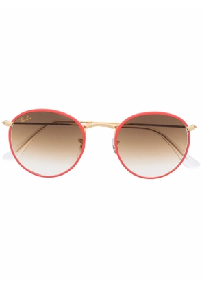 Ray-Ban round-frame sunglasses - Gold