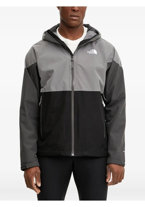 The North Face colour-block hooded jacket - Grey