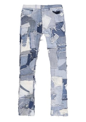 GALLERY DEPT. Logan patchwork straight jeans - Blue