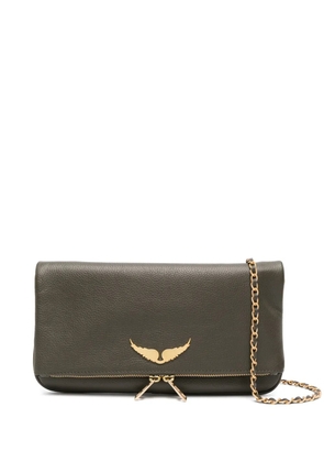 Zadig&Voltaire Rock leather crossbody bag - Green