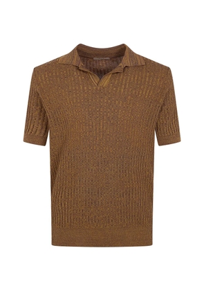 Nuur knitted T-shirt - Brown