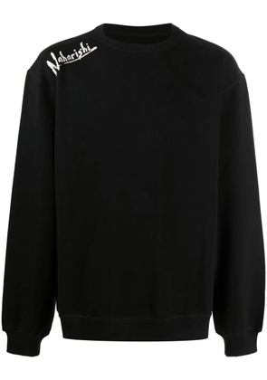 Maharishi chest logo-detail sweatshirt - Black