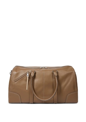 Paul Smith zip-fastening leather holdall bag - Brown