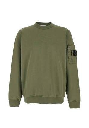 Stone Island patch-pocket sweatshirt - Green