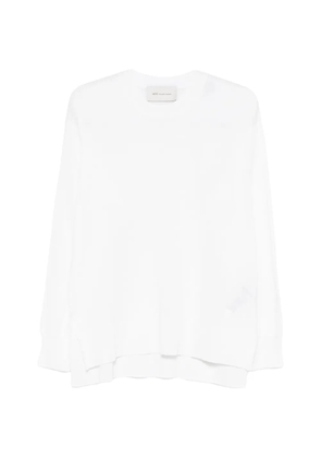 AMI Paris long-sleeve sweater - White