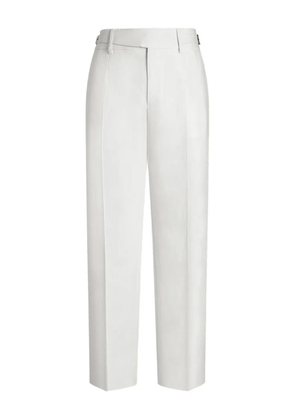Dolce & Gabbana linen trousers - White
