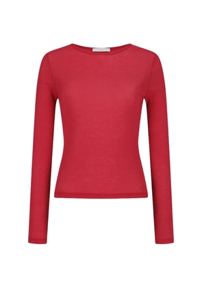 Amomento round T-shirt - Red