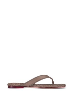 NAGHEDI Hydra woven sandals - Neutrals
