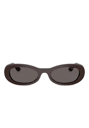 Vogue Eyewear oval-frame sunglasses - Brown