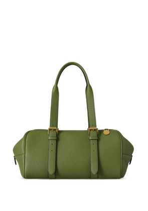 Mulberry logo-charm buckled shoulder bag - Green
