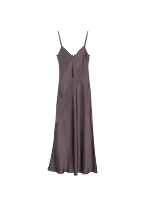 Antonelli Luna panelled maxi dress - Purple