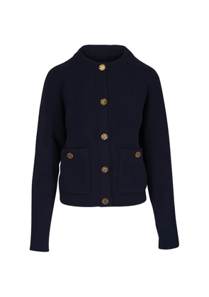 TOTEME pocket button cardigan - Blue