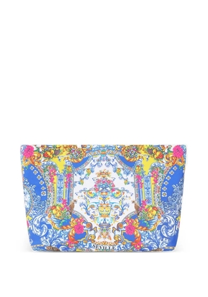 Camilla españa nirvana print clutch - Blue