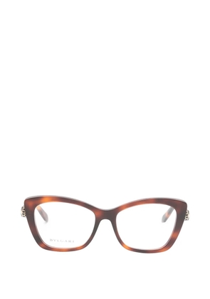 Bvlgari cat-eye glasses - Brown