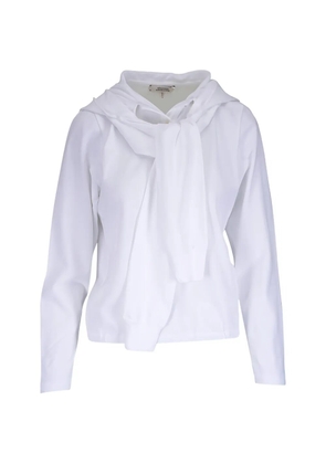 Dorothee Schumacher Sporty Romance hooded blouse - White