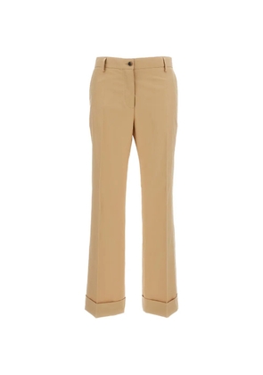 Alberto Biani buttoned trousers - Brown