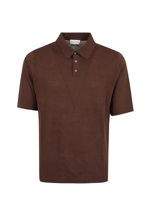 Ballantyne button polo shirt - Brown