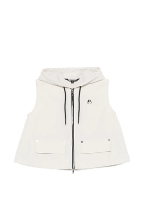 Moose Knuckles hooded front-pocket gilet - Neutrals