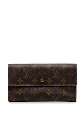 Louis Vuitton Pre-Owned 2002 Monogram Porte Tresor International Wallet long wallets - Brown