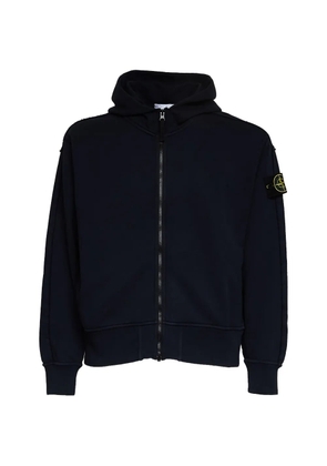 Stone Island zip hooded sweatshirt - Blue