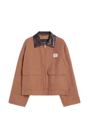 Weekend Max Mara patch-detail trenchcoat - Neutrals