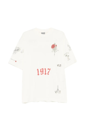 Balenciaga Tattoo T-shirt - Neutrals